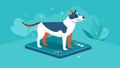 A smart mat that measures a pets weight distribution and posture providing insights into their emotional state and