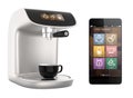 Smart phone apps for coffee machine. Original design