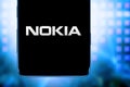 Smart phone with the logo of NOKIA