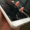 Smart phone screens cracking. Damage It can not work