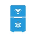 Smart refrigerator icon