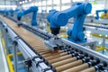 Smart robotic arm system revolutionizing factory automation with ai for efficient production lines
