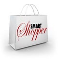 Smart Shopper Shopping Bag Buying Merchandise Store Sale