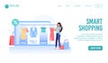 Smart shopping service to buy fashion products