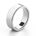 Smart sleep tracker ring with sleep cycle data and tips Royalty Free Stock Photo