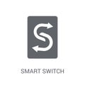 smart Switch icon. Trendy smart Switch logo concept on white background from Smarthome collection