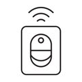 Smart switch icon vector for graphic design, logo, website, social media, mobile app, UI illustration