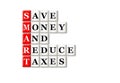 Smart taxes Royalty Free Stock Photo
