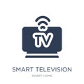 smart Television icon. Trendy flat vector smart Television icon