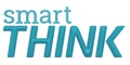Smart think logo isolated on white background 3D illustration