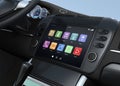 Smart touch screen multimedia system for automobile