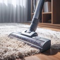 Smart vacuum technology Turbo brush cleans carpet leaving clean stripe