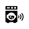 Smart washing machine icon