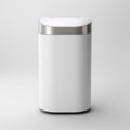 Smart waste basket. Electronic gadget for the home on white background