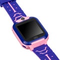 Smart watch for children with a flat blank black screen