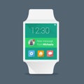 Smart watch concept with simple user interface