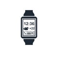 Smart watch, fitness taime icon