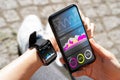 Smart Watch Health Gadget For Running