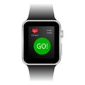 Smart watch with sports tracker