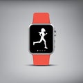 Smart watch technology with sport fitness tracker