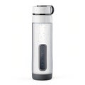 Smart water bottle tracker on white background Royalty Free Stock Photo