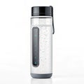 Smart water bottle tracker on white background Royalty Free Stock Photo