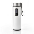Smart water bottle tracker on white background Royalty Free Stock Photo
