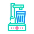 smart water dispenser home color icon vector illustration