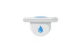 Smart Water Leak Sensor Flat Icon Royalty Free Stock Photo
