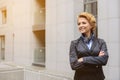 Smart woman achieving success in business Royalty Free Stock Photo