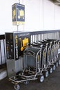 SmarteCarte paying luggage carts