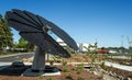 SmartFlower is the powerful symbol of the Dorval campus, which will eventually be zero carbon