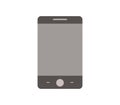 Smarthphone icon illustrated in vector on white background