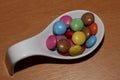 Smarties sweets macro background high quality prints