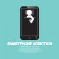 Smartphone Addiction Concept