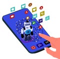 Smartphone artificial intelligence