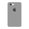 smartphone back cover similar to apple iphone 5c illustration