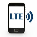 Smartphone LTE Royalty Free Stock Photo