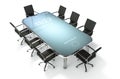 Smartphone Boardroom Table And Chairs