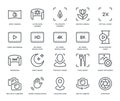 Smartphone Camera Icons