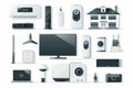 Smartphone control adapts wireless security settings for strong and secure emergency response through advanced security technology