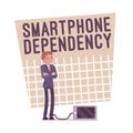 Smartphone dependency poster