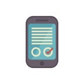 Smartphone displaying checklist for completing tasks efficiently Royalty Free Stock Photo