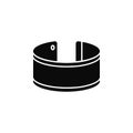 smartphone, flexible, phoneicon. Simple glyph, flat vector of smartphone icons for UI and UX, website or mobile application