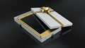 Smartphone. Gift box concept. Royalty Free Stock Photo