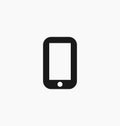 Smartphone icon. Phone symbol vector illustration Royalty Free Stock Photo