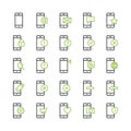 Smartphone icons