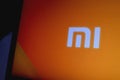 Smartphone with the logo of Xiaomi Inc., is a company dedicated