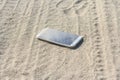 Smartphone lost in the sand