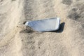 Smartphone lost in the sand